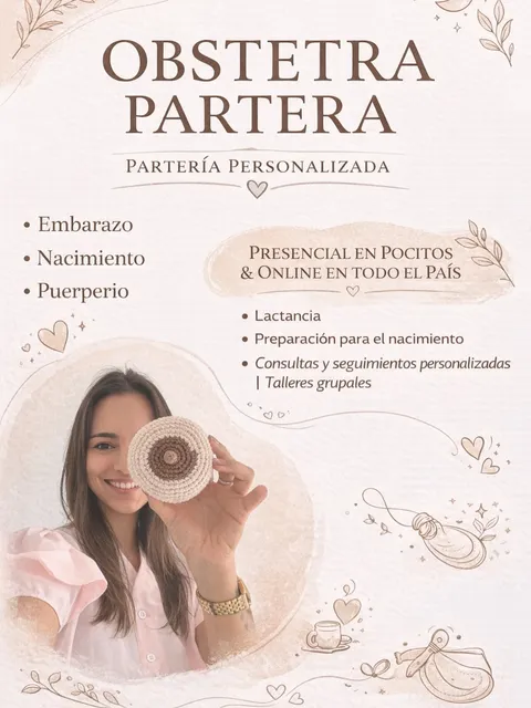 Obstetra partera: partería personalizada, presencial y online