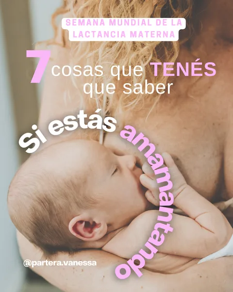 Siete cosas que tenés que saber si estás amamantando